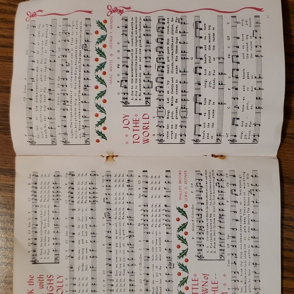 Christmas BOOK - VTG 1950s "Carols for Christmas" Booklet Artist Joe Tillotson - Picture 9 of 16